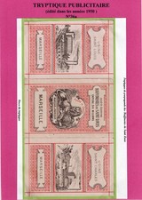 Tryptique publicitaire sur le sucre
