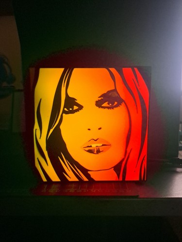Brigitte bardot lampe lightbox - brigitte,