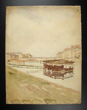 Bords de Seine Paris ponton