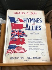 Grand Album Hymnes des Alliés