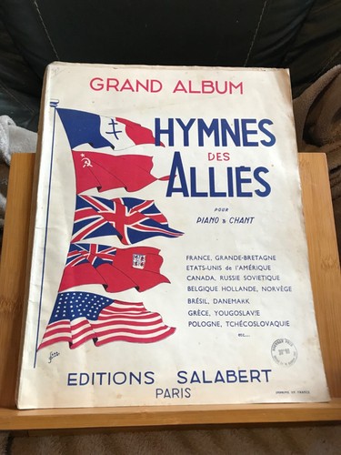 Grand album hymnes des - album, alliés