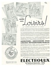 Publicité ancienne loisirs