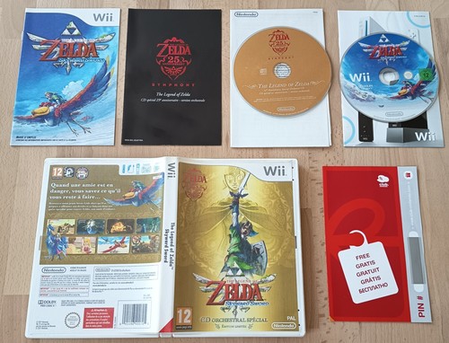 Nintendo wii zelda skyword - zelda,