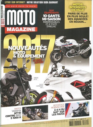 Moto magazine 332 - yam, mt-10