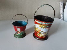 ANCIEN 2 SEAU EN TÔLE