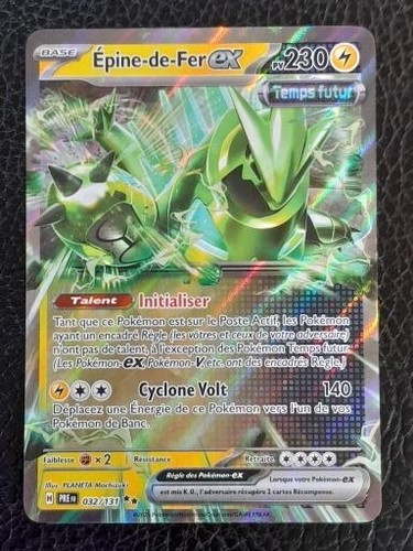 Carte pokémon épine - pokémon, Épine-de-fer