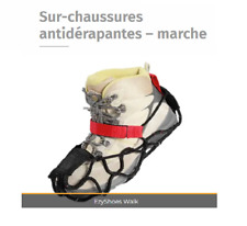 Sur-chaussures antidérapantes – marche neige verglas gras semelles adhérence max