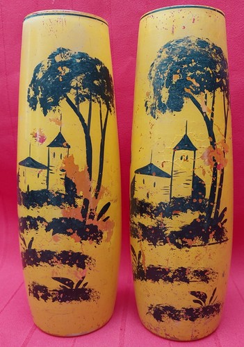 Ancienne paire vases en - ancienne,