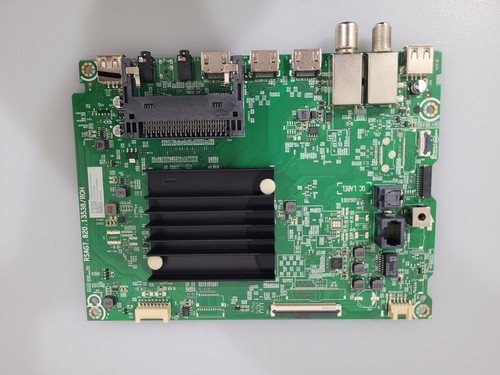 Hisense 75e7nq carte mere - tv,