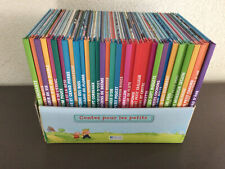 Coffret-Contes pour les petits-36 Livres+Boite de rangement-P.Rodriguez-Atlas