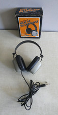 Vintage casque audio ARCHER (Tandy USA)  headphones + boite