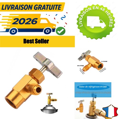 Adaptateur r134a sae - 1/4, vers