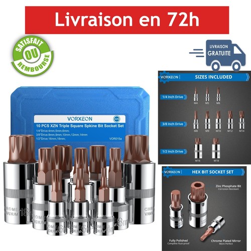 Coffret pro douilles xzn - 10,