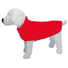 manteau laine rouge pour chien