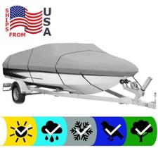 GRAY BOAT COVER FOR BAYLINER