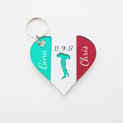 Italian flag heart - italian,
