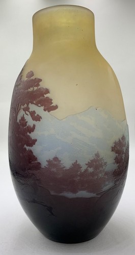 Gallé vase aux - gallé,