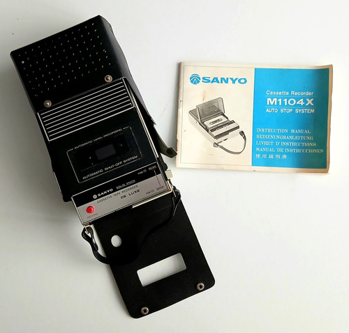 Sanyo m1104x lecteur cassette - lecteur,
