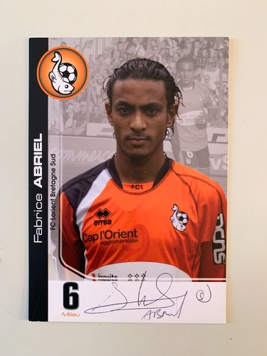 Carte joueur lorient saison - fc,
