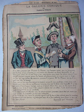 La Galerie Comique de Gustave Frison : " Le Pendu " fin XIXe