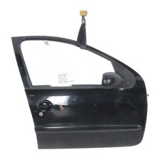 Porte avant droite - Peugeot 206 - Noir - 9004K5 - K1-4892N
