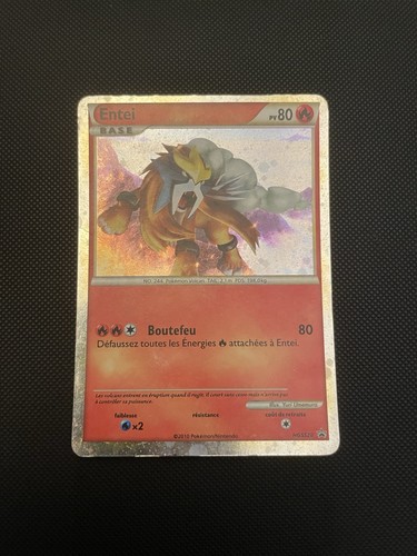 Carte pokemon entei hgss20 - carte,