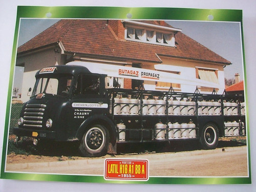 Carte fiche camion - carte,