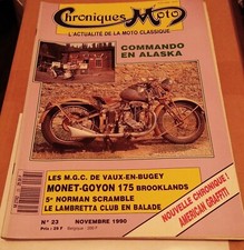 CHRONIQUES MOTO 23 MONET GOYON