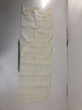 Store enrouleur à lanières Kutti lin crème 45 x 140 cm opaque facile d'entretien