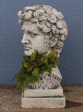 Statue buste tête de David en