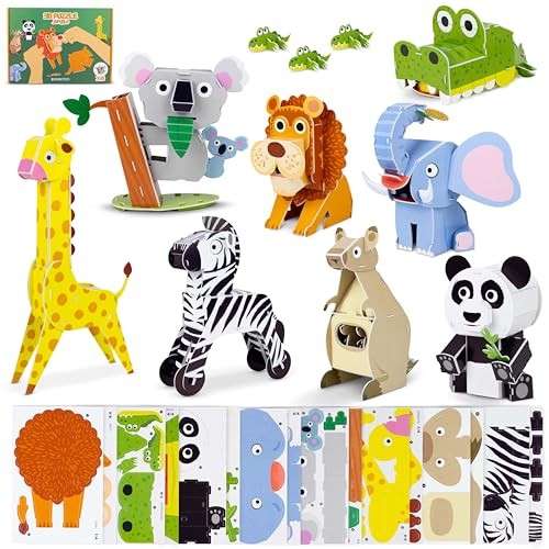 Puzzles for kids toys - 3d,
