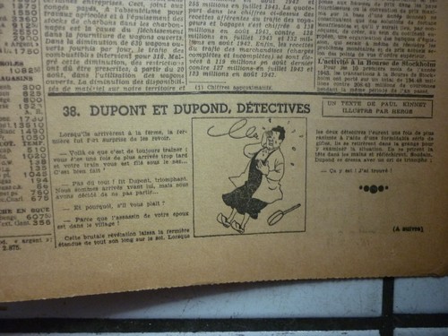 Tintin journal soir num - tintin,