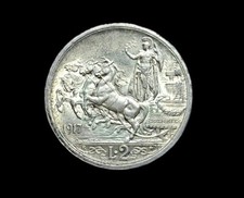 Italie,  2 lires argent Victor