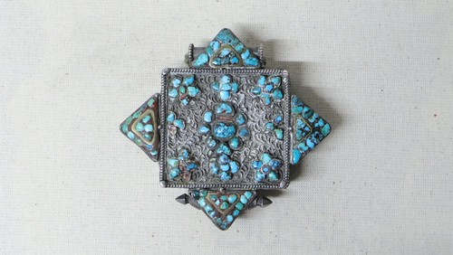 Ancien gau pendentif boite - ancien,