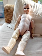 Tres ancienne poupée à Restaurer Numerotée Marquée 