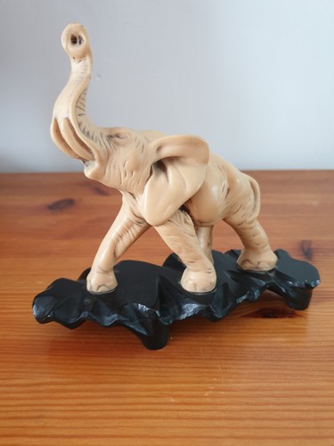 Figurine éléphant blanc - figurine, en