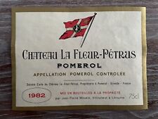 Étiquette Château La Fleur