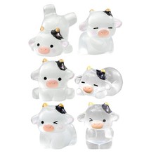  6 pièces petites Figurines