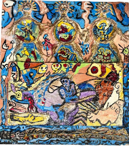 Hervé aussant art brut 1991 - -,