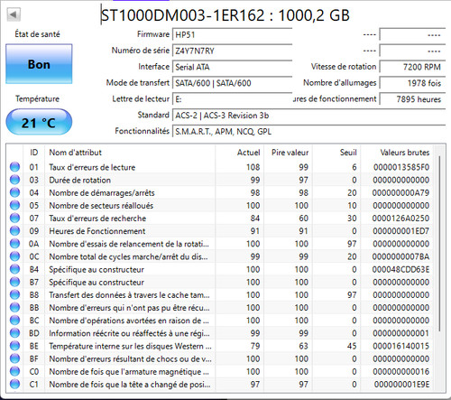 Disque dur interne hdd - disque,