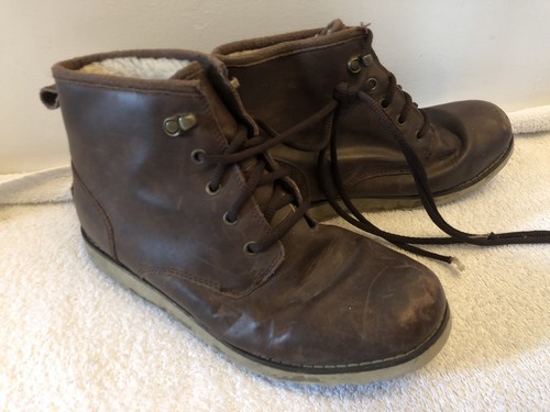Uggs cuir marron taille uk - uggs, en