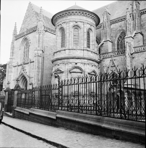 Vannes 1950 cathédrale - vannes, c.