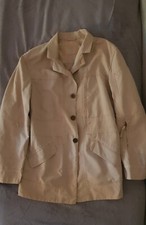Marithé François Girbaud veste jeans, taille M, beige, bon état
