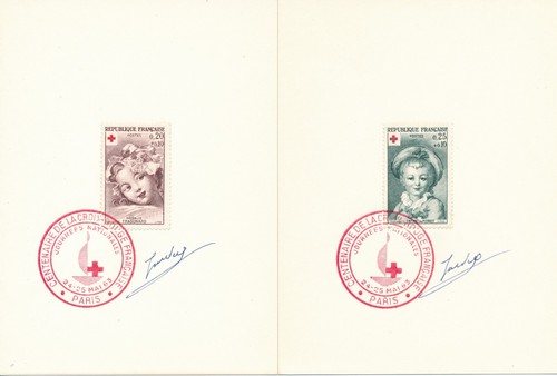 France croix rouge 1962 - croix,