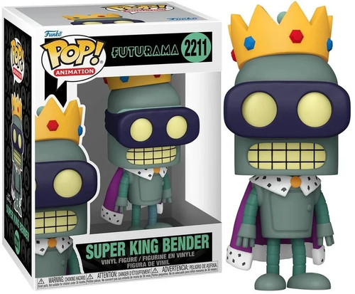 Futurama pop super king - futurama, pop!