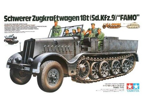 Tamiya halftrack 18t famo - tamiya,