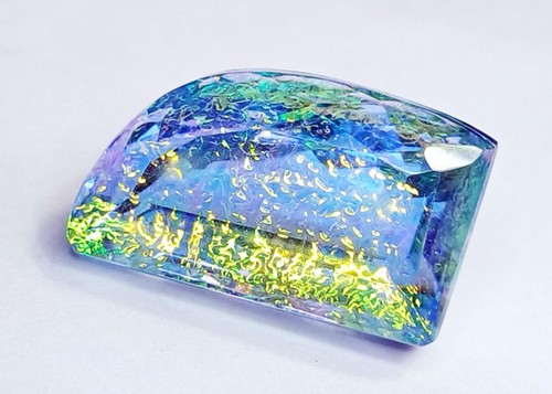 Natural monarch opal doublet - natural,