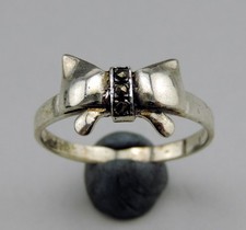 bague en argent massif 925 et