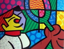 Romero Britto "Boy-Tennis