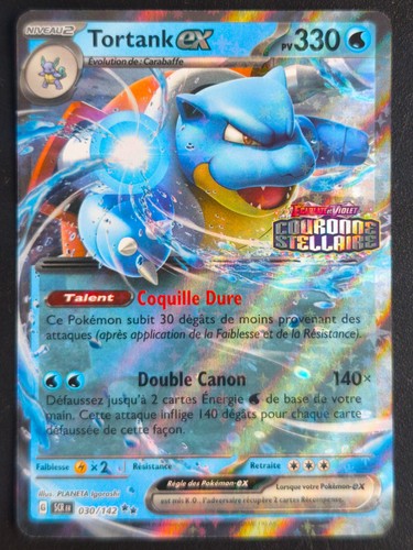 Carte pokémon tortank - tortank, ex